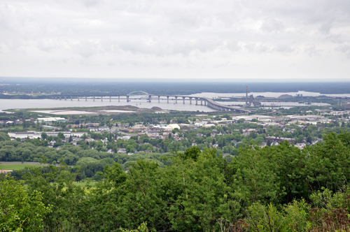 the Aerial Lift Bridge 